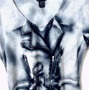 COPY - Valentina Faux Jean Top